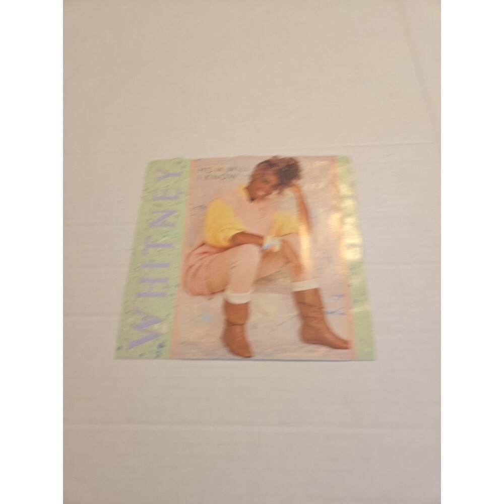 Whitney Houston How Will I Know 45 RPM Vinyl Record